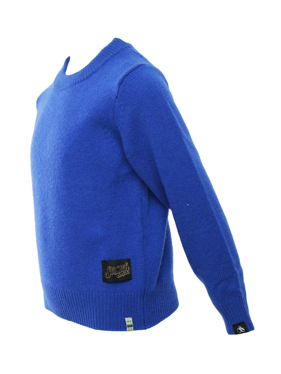 Maglioncino blu royal 167743 0009 Scotch & Soda 