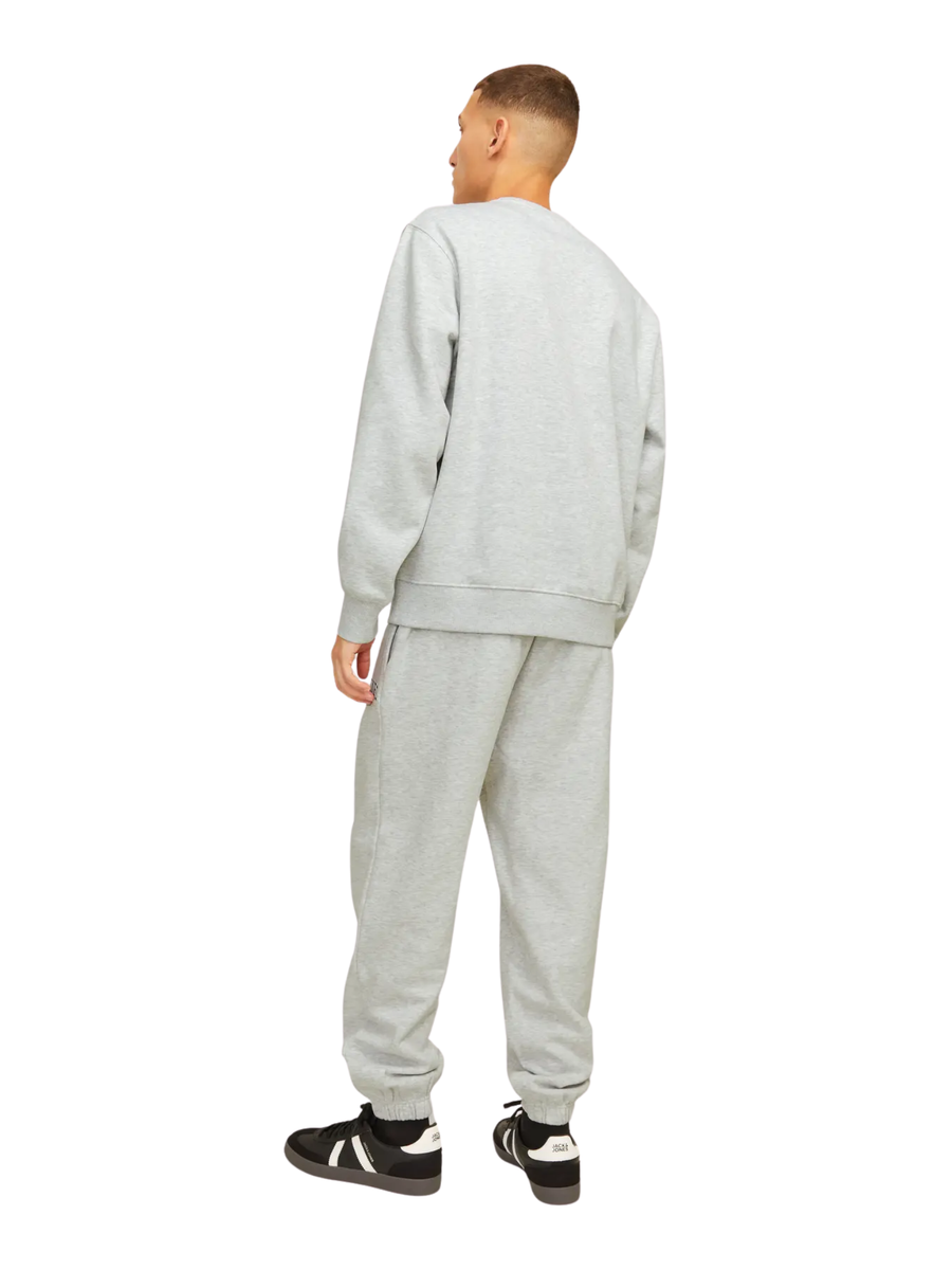 Felpa Jack & Jones grigio melange 12259945 White Melange Jack & Jones 