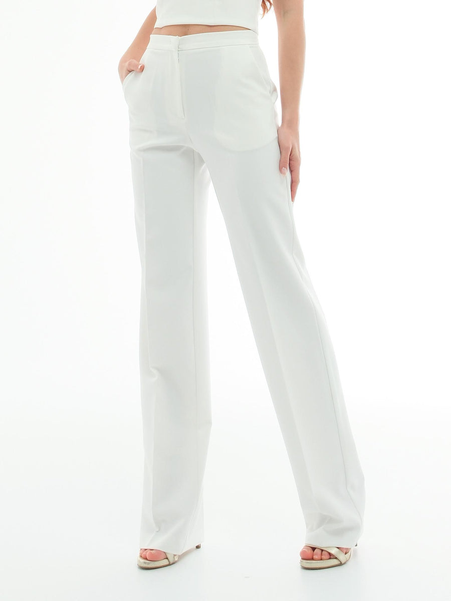 Pantalone basic Silence Limited bianco PA296 OFFWHITE Silence Limited 