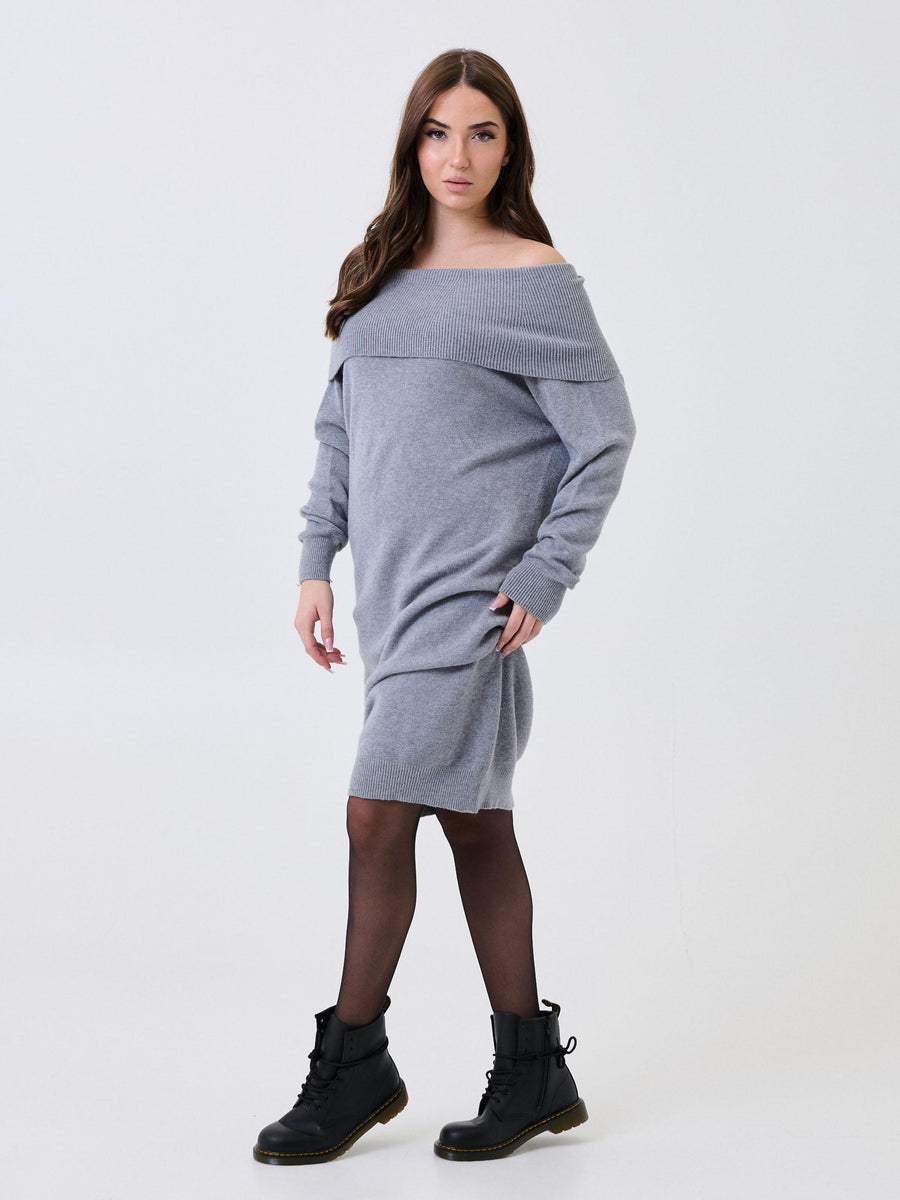 Abito a collo alto Armoire grigio AI826 PERLA Armoire 