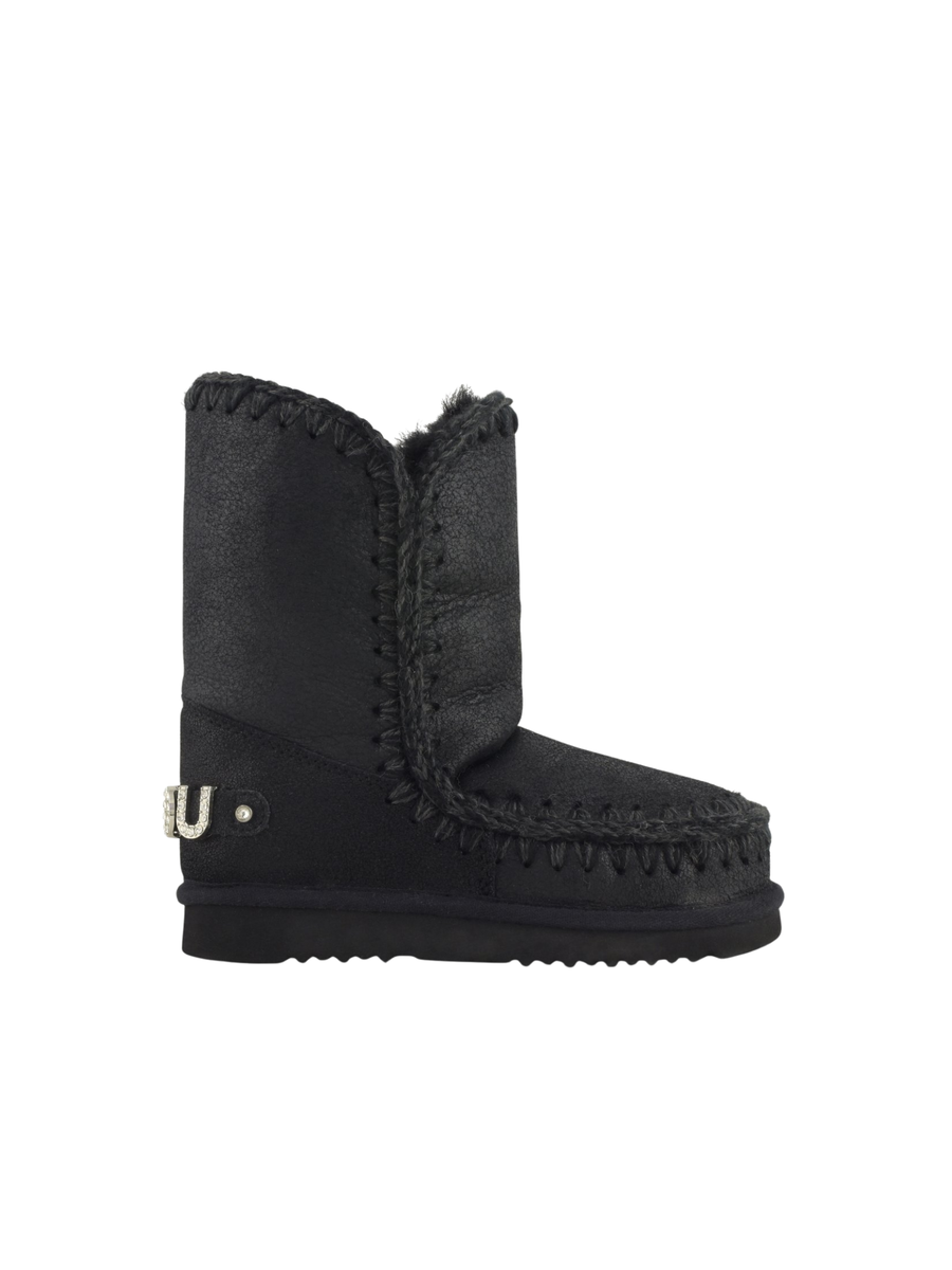 Mou " Eskimo 24- Rhinestones logo" neri MU.FW101037B CBKG Mou 