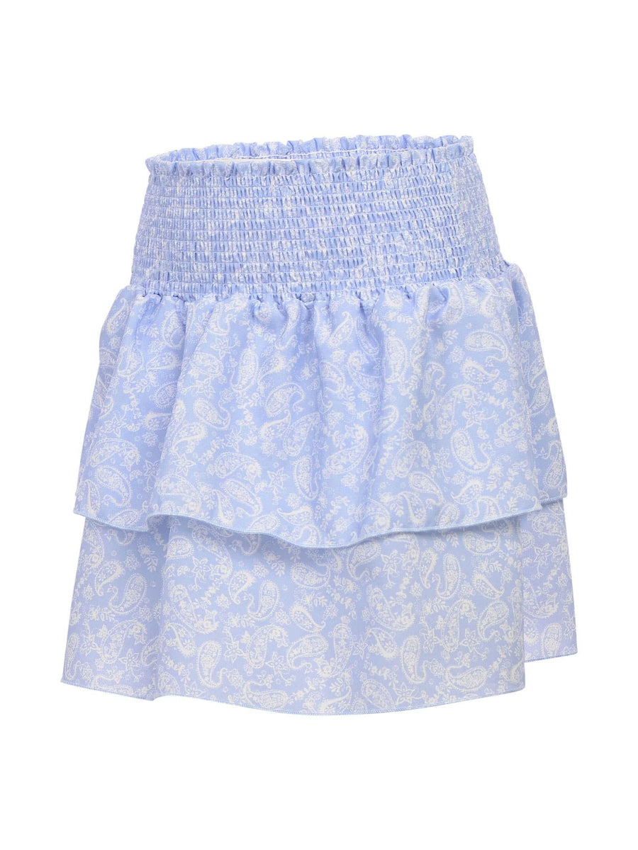 Gonna azzurra fantasia bandana G0601 UNI Vicolo 