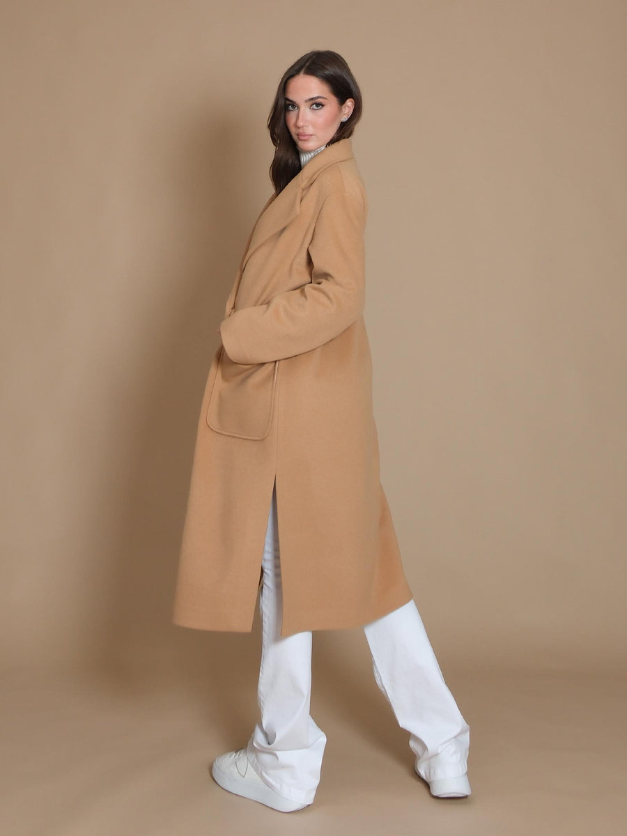 Cappotto over Armoire doppiopetto con tasconi cammello CP1170 CAMMELLO Armoire 