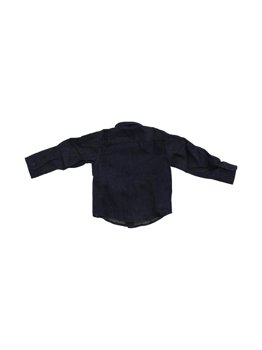 Camicia denim blu TIA22103CA BLUE Trussardi 