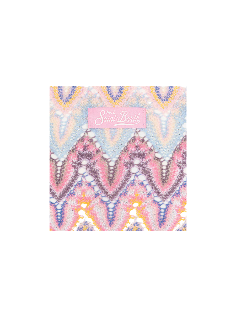 Bikini Saint Barth multicolor a triangolo in tessuto raschel HOL0001 00185H MC2 SAINT BARTH 