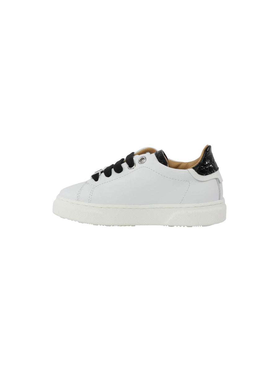 Sneakers bianca e nera cocco 72867 01 Philipp Plein 