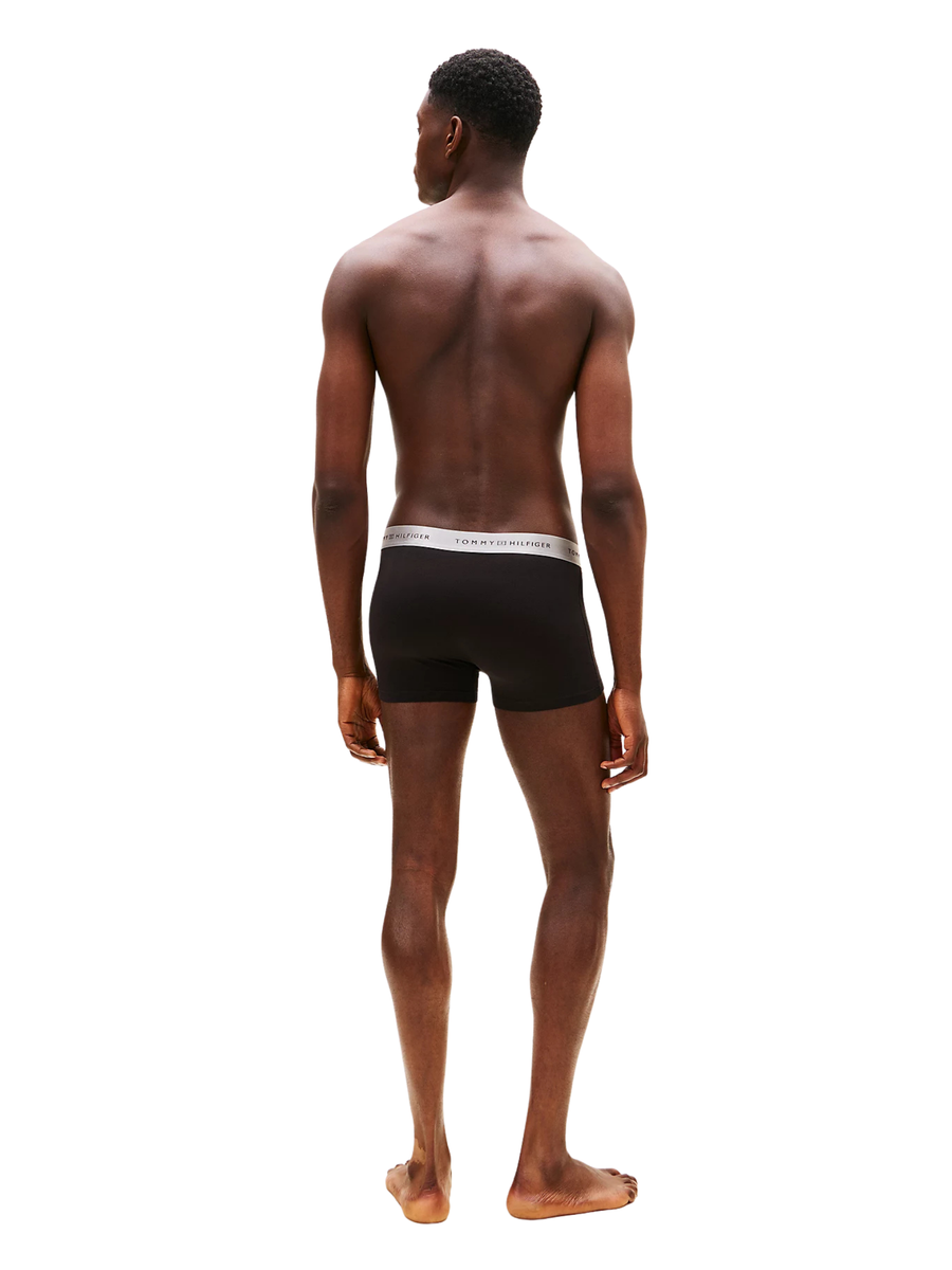 3 pack boxer aderenti Signature con logo Tommy Hilfiger UM0UM03411 0R3 Tommy Hilfiger 