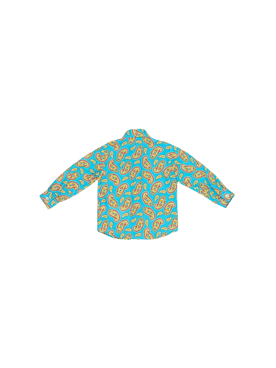 Camicia a maniche lunghe Manuel Ritz azzurro turchese MR3099 TURCH Manuel Ritz 