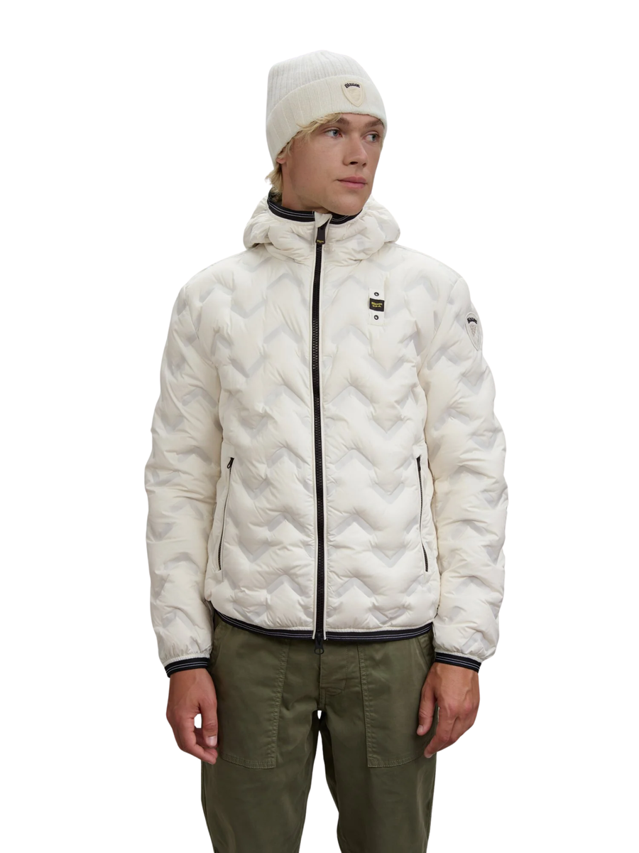 Giubbino ad angoli "Piery" Blauer bianco BLUC03233 102EI Blauer 