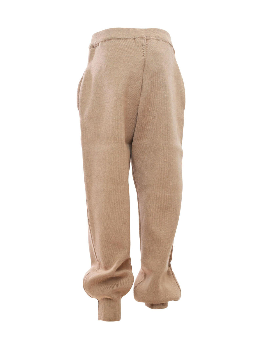 Pantalone in maglia biscotto 032407 924 Pinko 