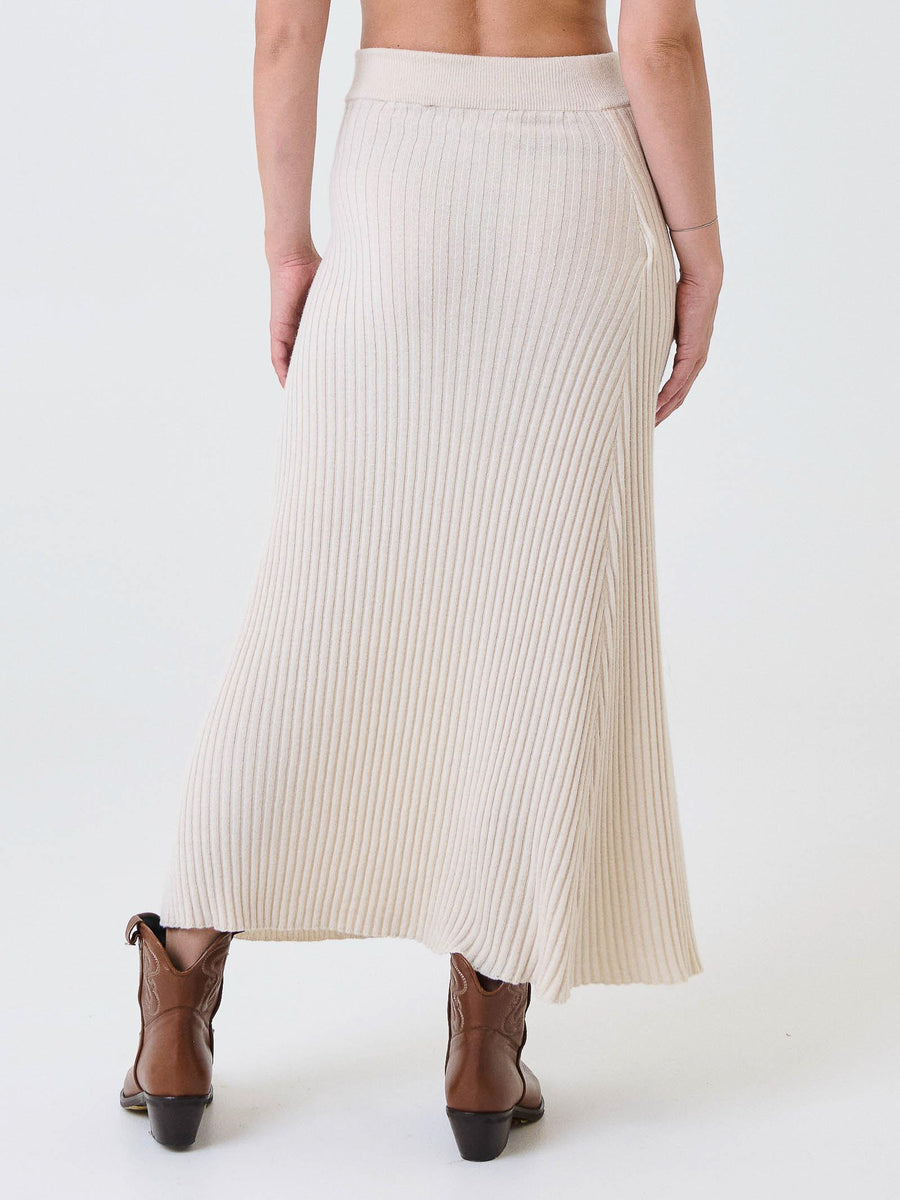 Gonna lunga Kontatto avorio con spacco 3M0955C AVORIO kontatto 