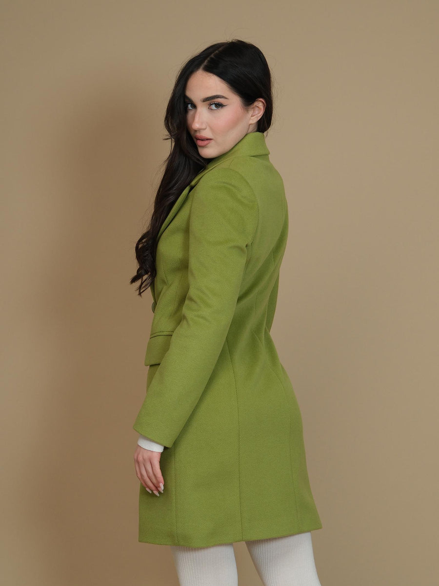 Cappotto corto monopetto Armoire Antonella verde ANTONELLA VERDE Armoire 