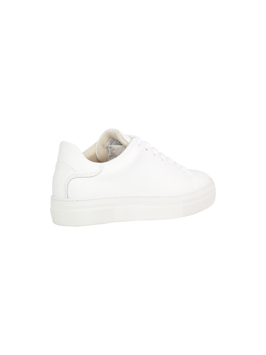 Sneaker in pelle bianca 16081298 WHT Selected 