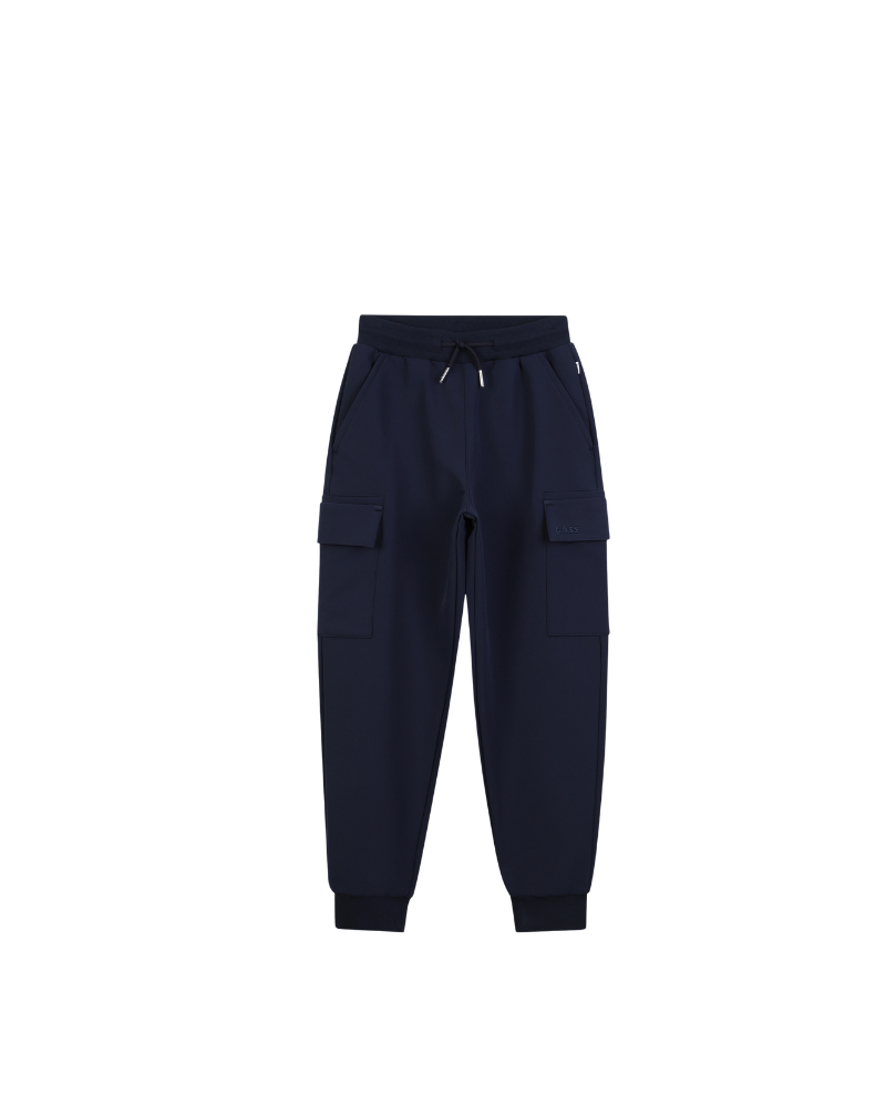Pantalone in tuta cargo Boss blu navy J52295 849 Boss 