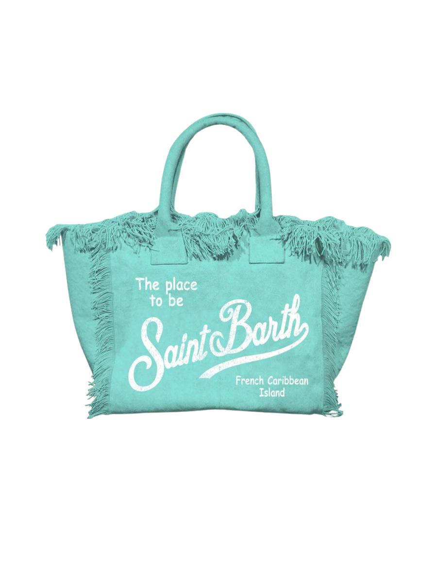 Borsa "vanity" Saint Barth turchese VANI001 00016H MC2 SAINT BARTH 