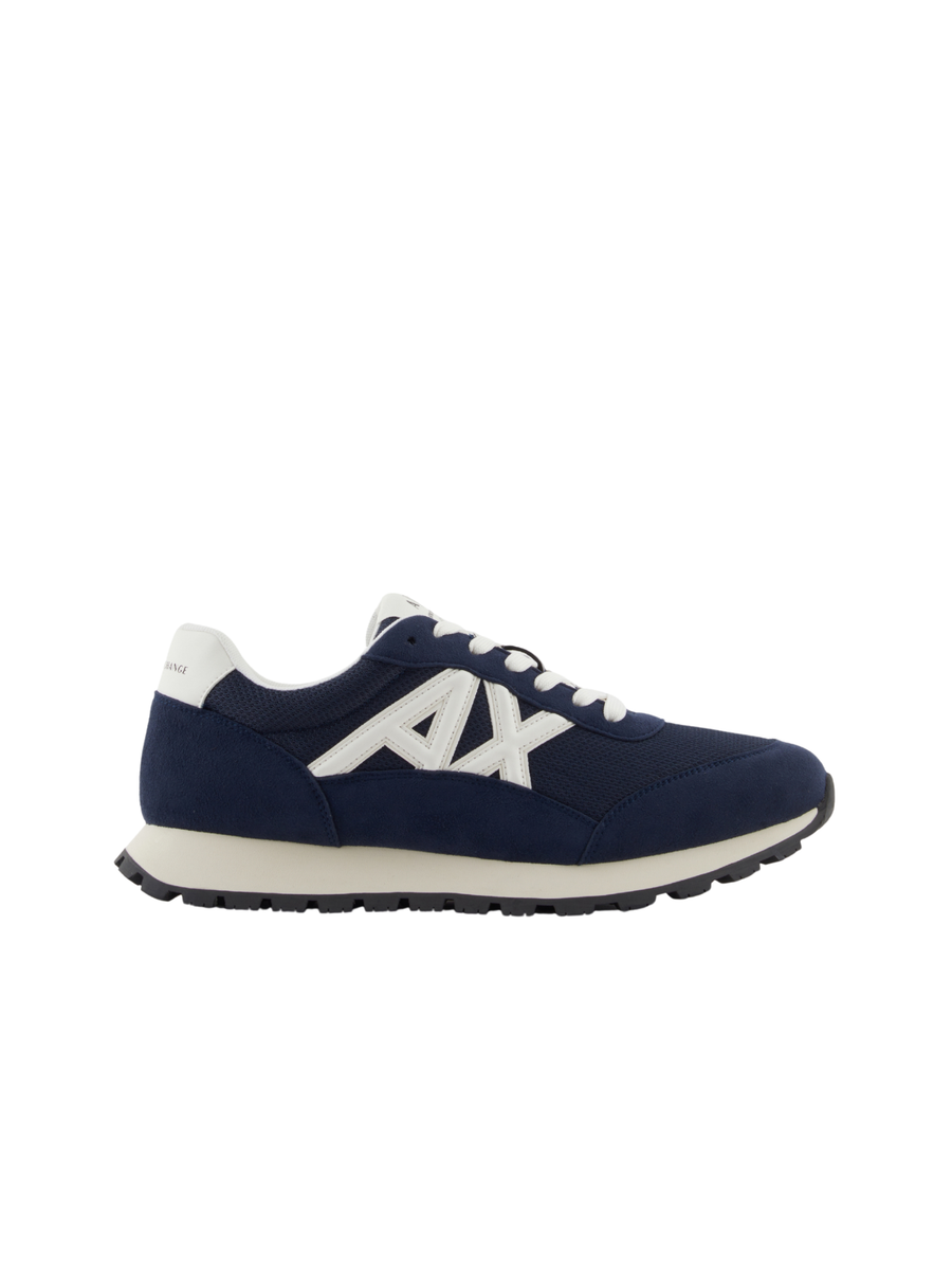 Sneakers Armani Exchange blu con logo AX a contrasto XM001960 MC005 Armani Exchange 