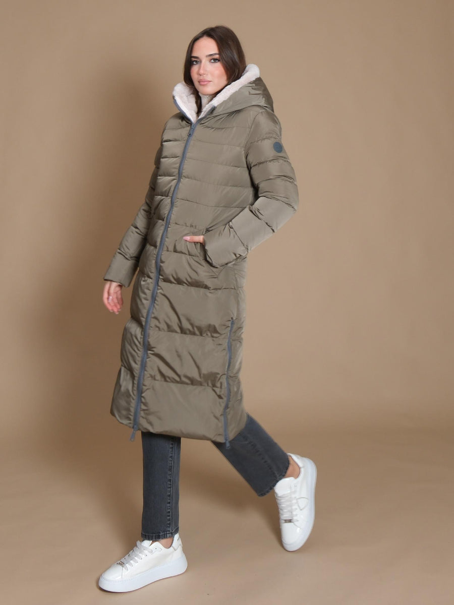 Piumino Keila Rino&Pelle verde Keilafur.7002411 HUN Rino & Pelle 