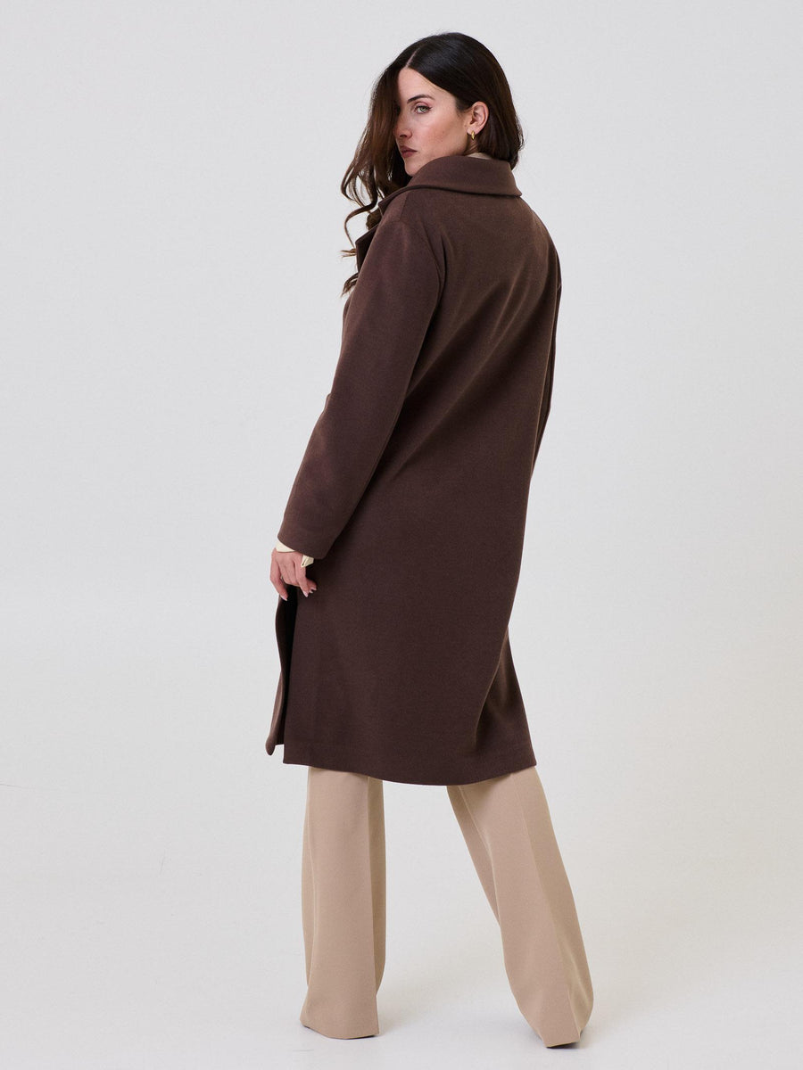 Cappotto doppiopetto "Eloise" Armoire marrone ELOISE FONDENTE Armoire 