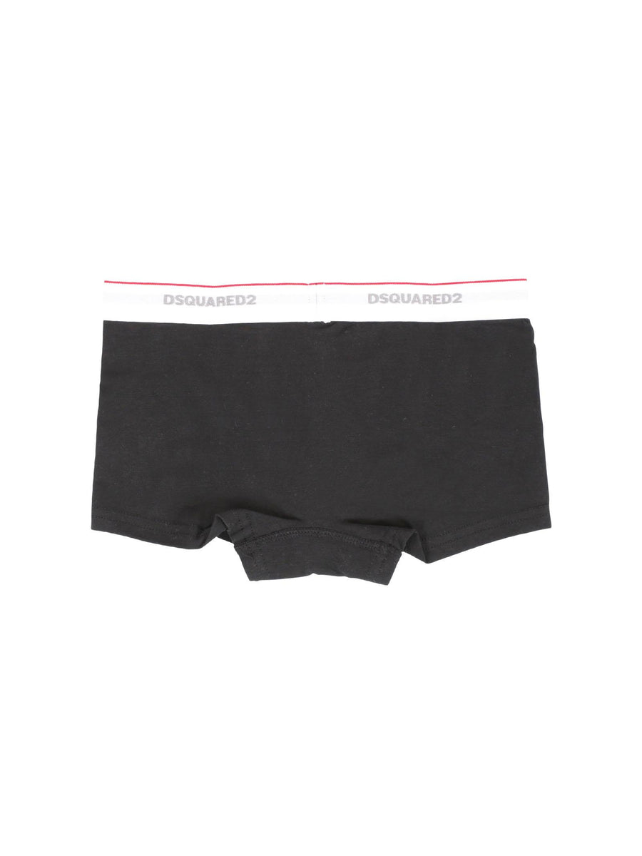 Set 2 boxer Dsquared nero e bianco DQ2479D008J DQC25 Dsquared 