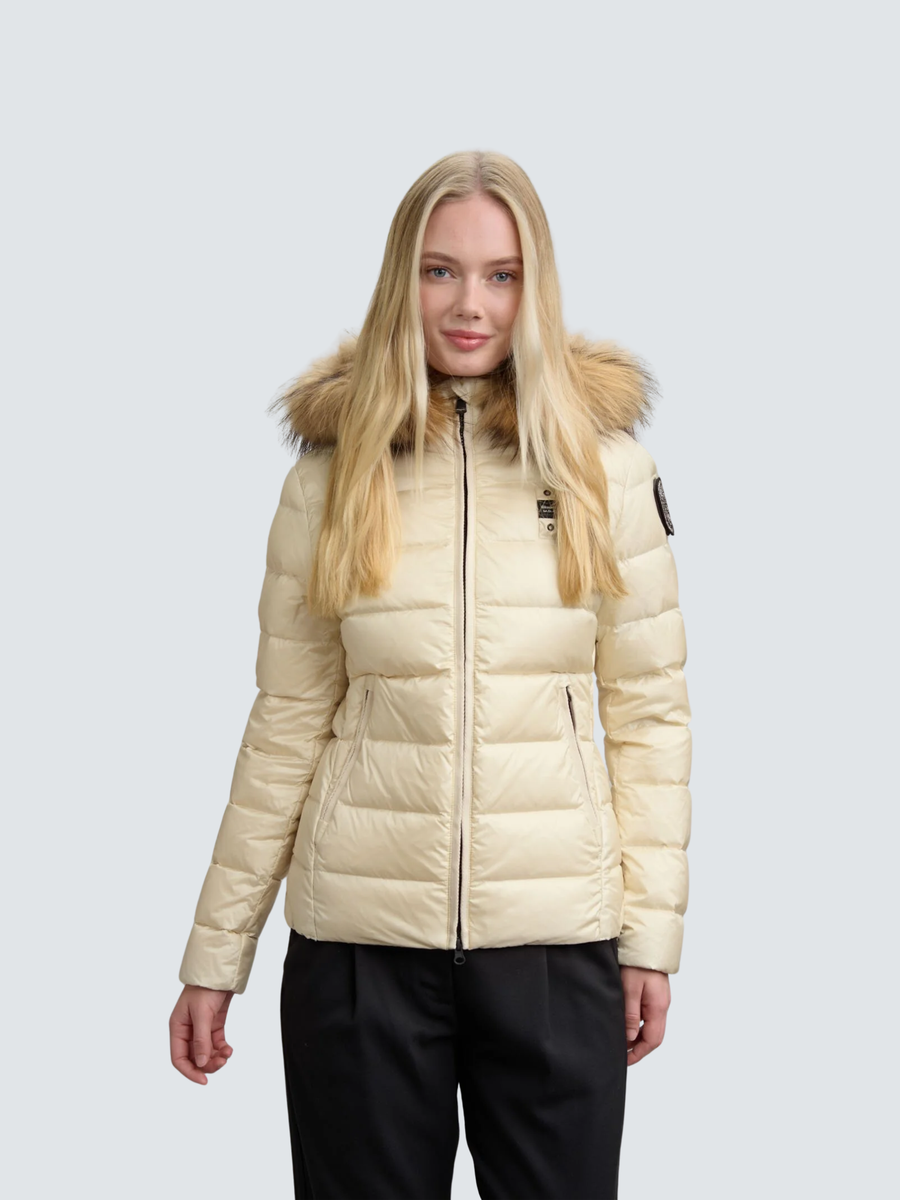 Giubbino a righe "Arcadia" Blauer grigio mattino BLDC03099 907GG Blauer 