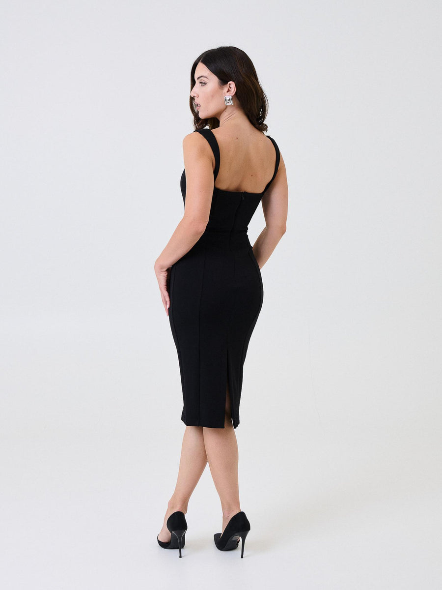 Abito tubino Silence Limited nero SLAB008 BLACK Silence Limited 