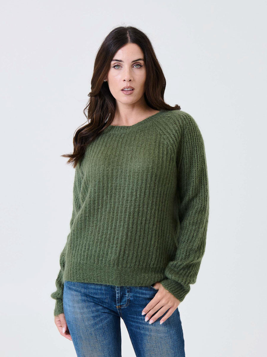 Maglione Kontatto verde oliva 3M0860C OLIVA kontatto 