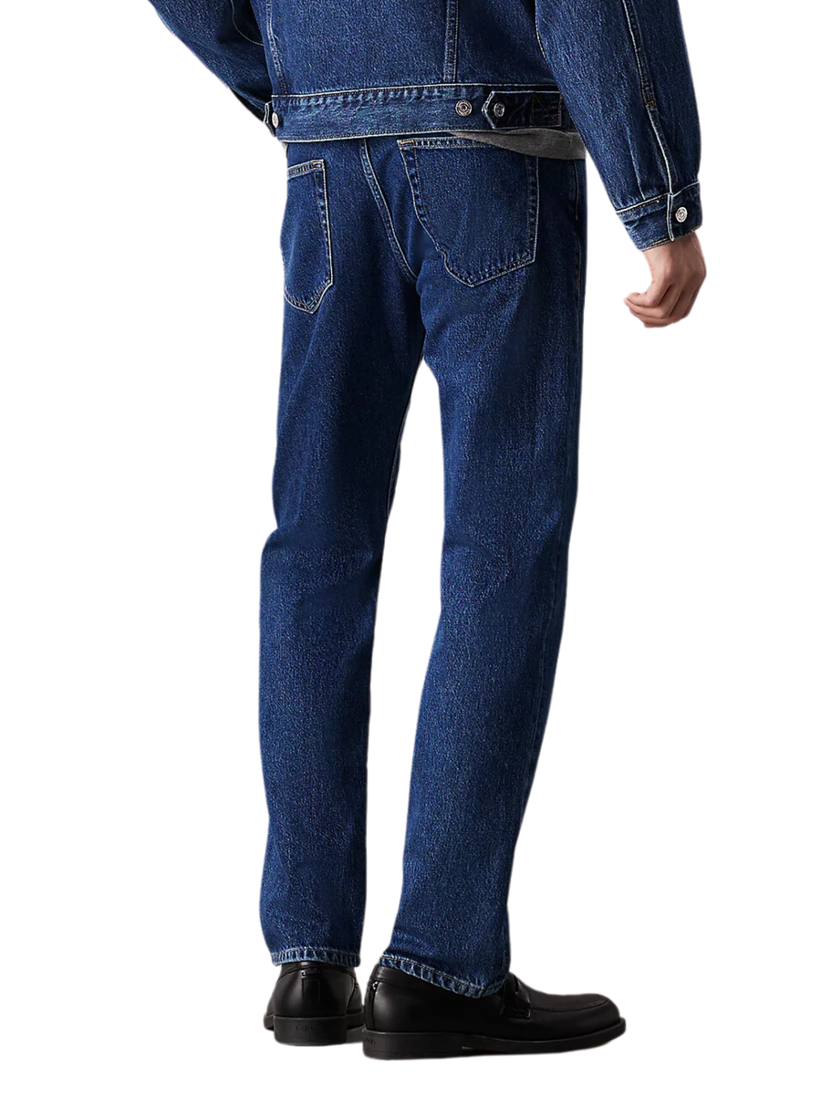Jeans gamba dritta Calvin Klein in denim blu J30J325967 1BJ Calvin Klein 