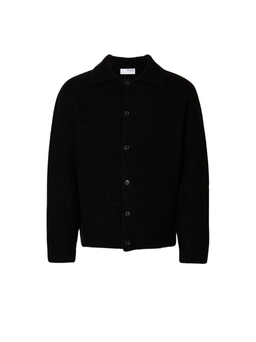 Cardigan bouclè Selected nero 16098360 BLK Selected 