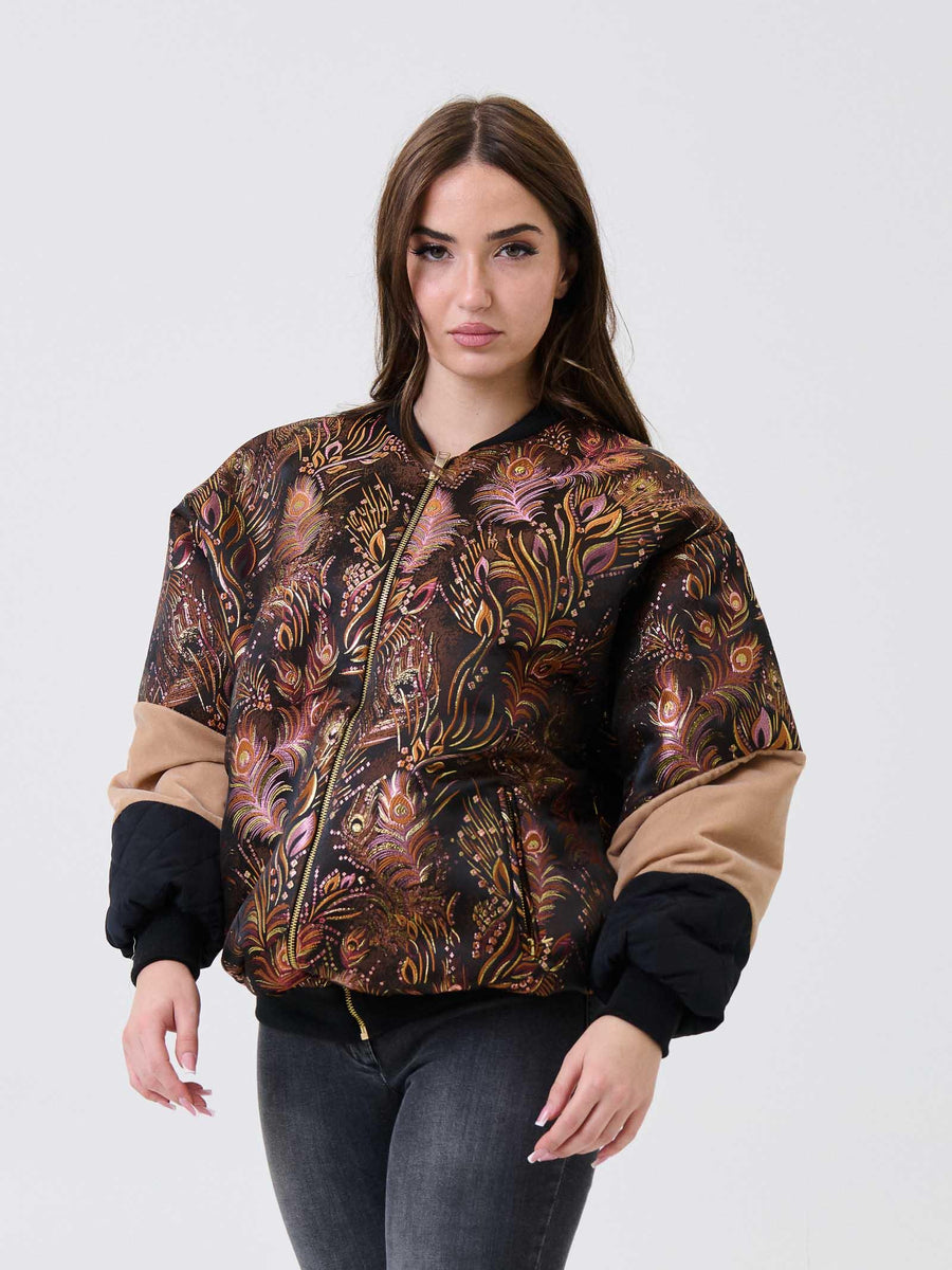 Bomber "Florix" Bohemian Vì multicolore SDBO8007 UNI Bohemian V 