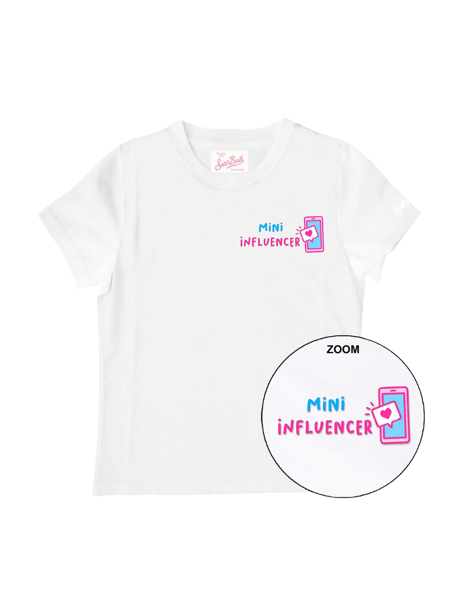 T-shirt MC2 Saint Barth "Elly" bianca mini influencer ELLY001 03324H MC2 SAINT BARTH 