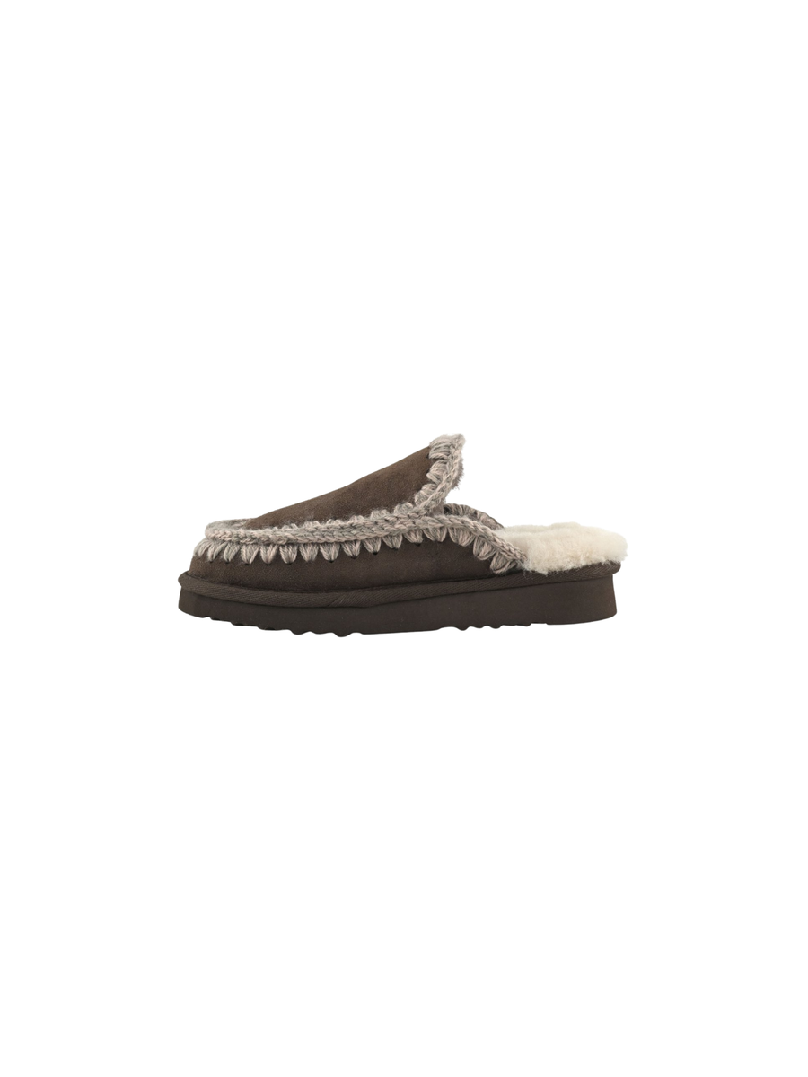 Mou "Eskimo Slipper Suede" marrone pepper MU.FW101125A BRPEP Mou 