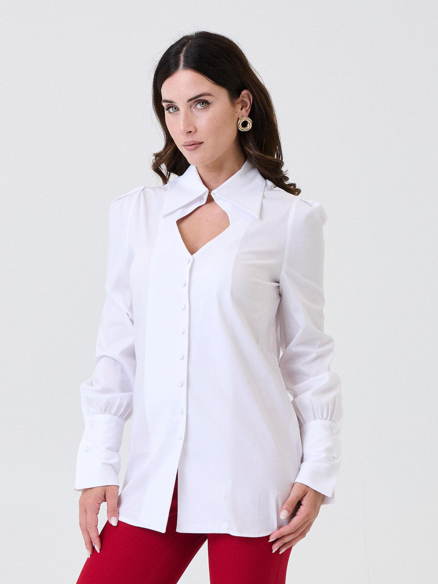 Camicia "atypical" Silence Limited bianca CA7020 OFFWHITE Silence Limited 