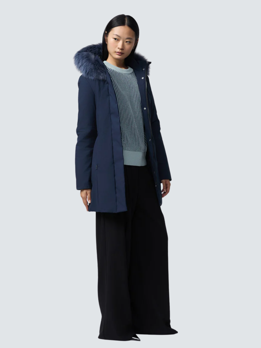 Giubbino Parka imbottito Refrigiwear blu W99108 F03700 Refrigiwear 