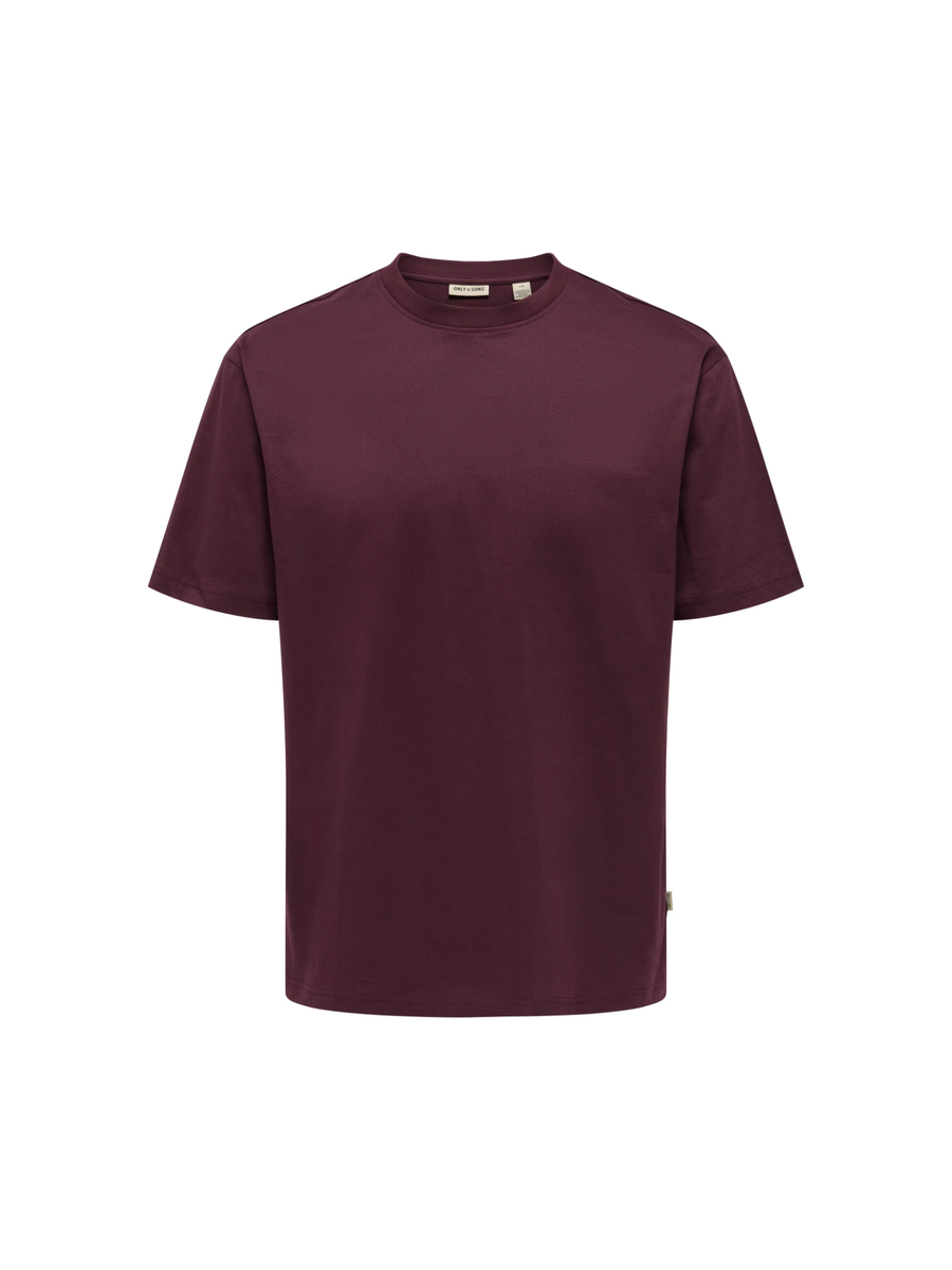 T-Shirt "Fred" Only & Sons bordeaux 22022532 ROYALE Only & Sons 
