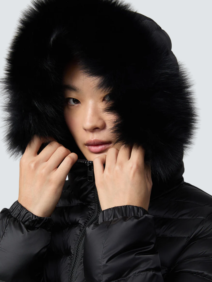 Giubbino lungo Refrigiwear nero W98118 G06000 Refrigiwear 