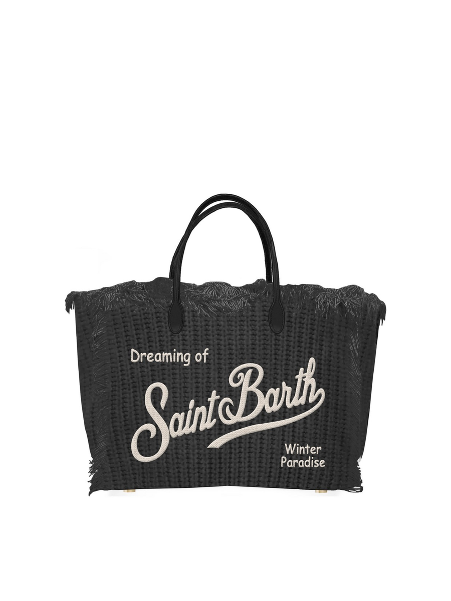 Borsa Vanity "00 emb" Saint Barth nera VANI031 00207I MC2 SAINT BARTH 