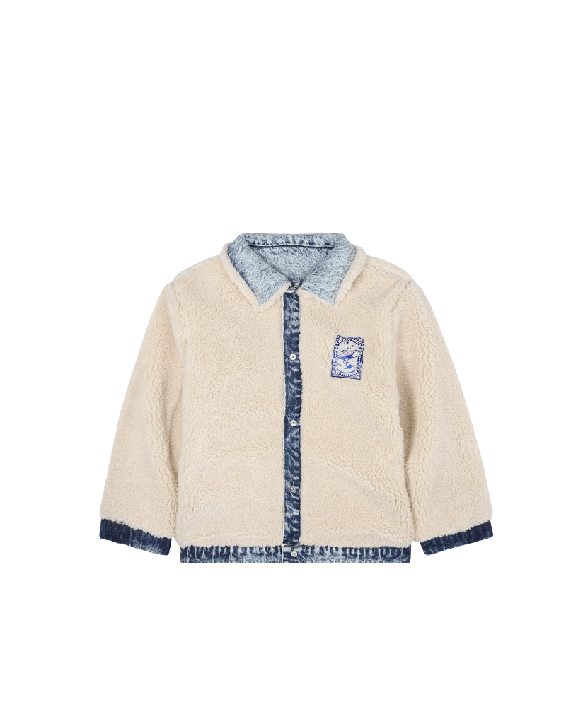 Giubbino Kenzo in denim double face K61383 Z04 Kenzo 