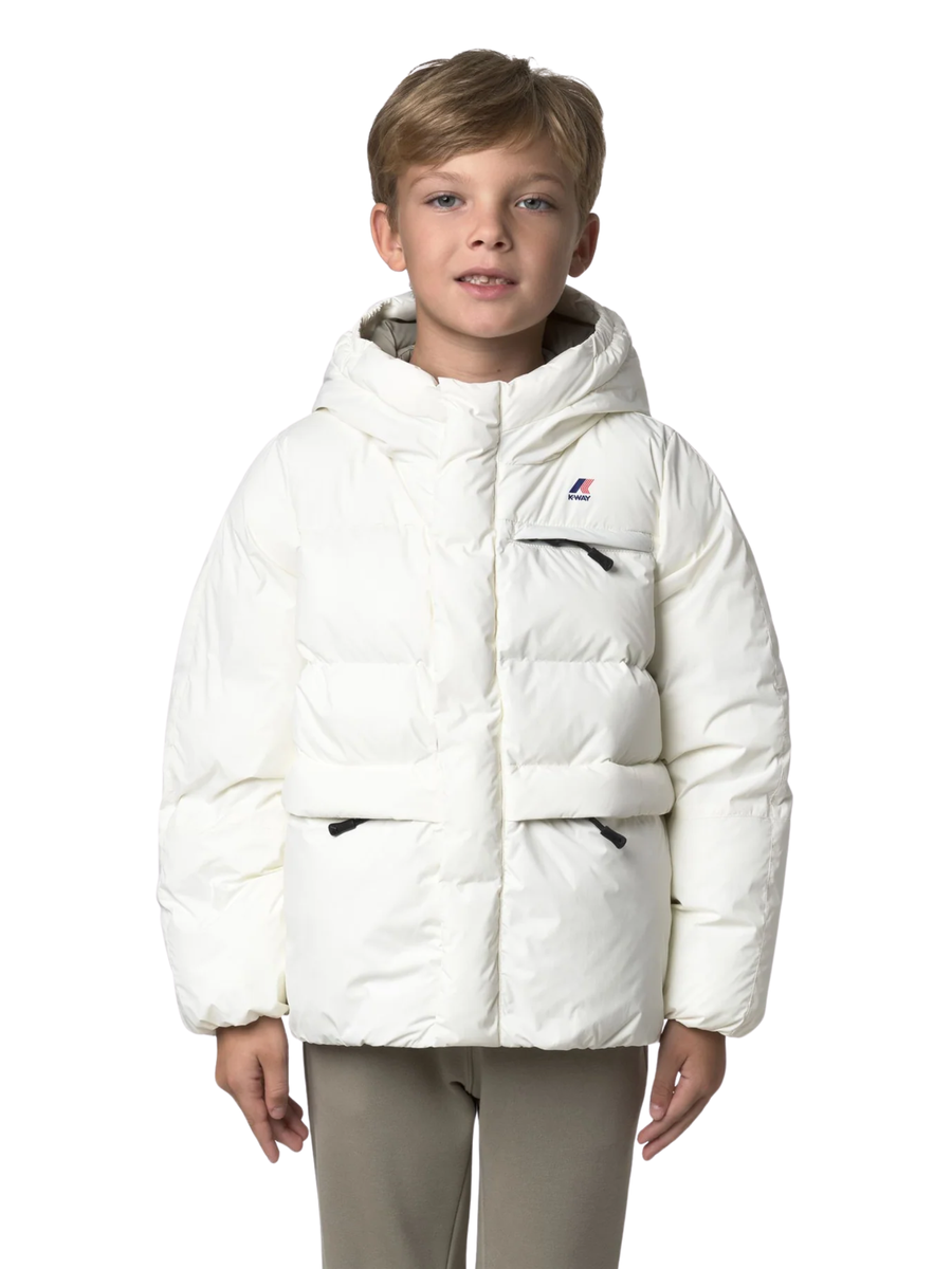 Giubbino "P. Le Vrai 4.0 Aurele Heavy Warm" K-Way bianco K6141CW X42 K-WAY 