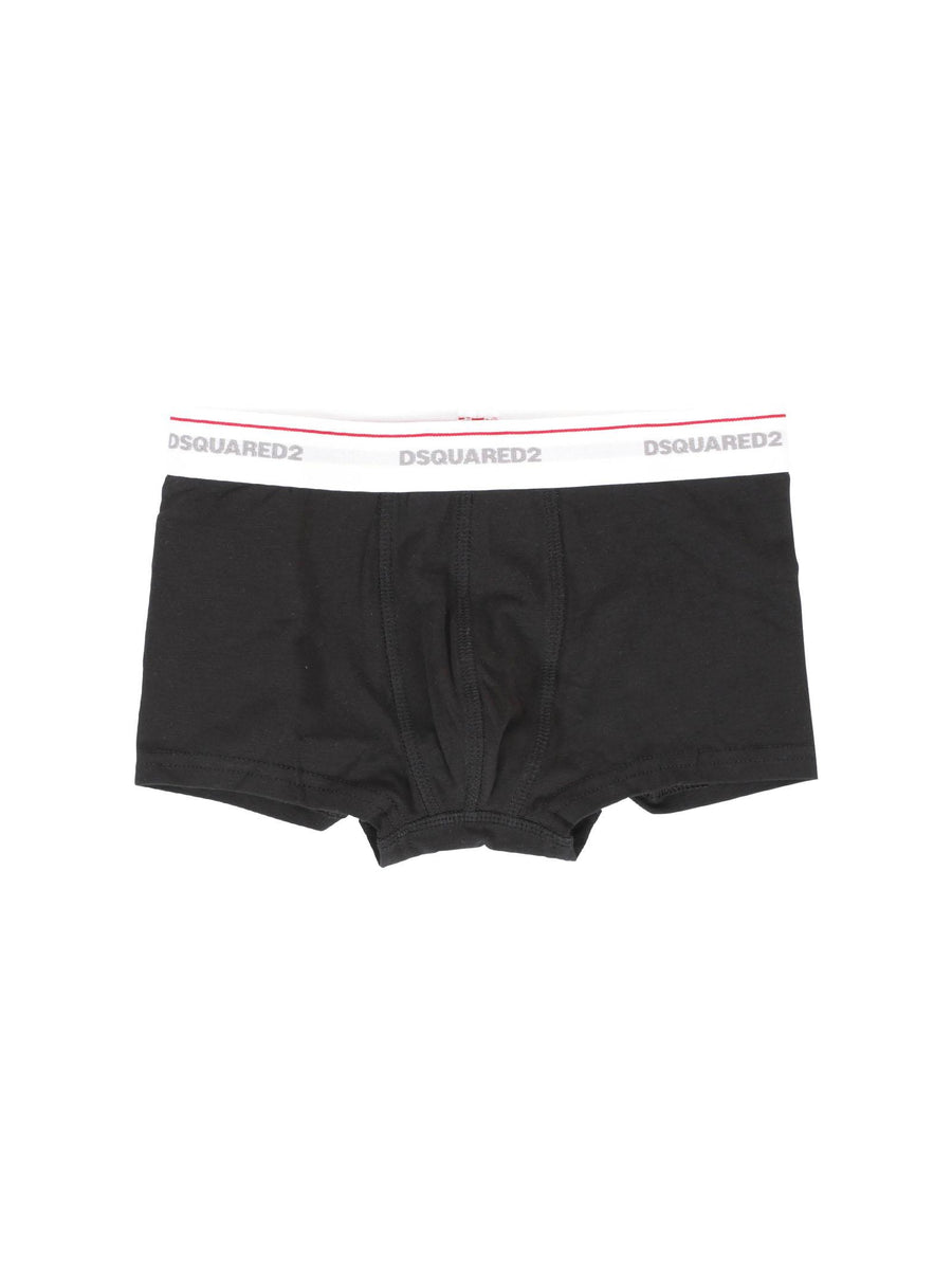 Set 2 boxer Dsquared nero e bianco DQ2479D008J DQC25 Dsquared 