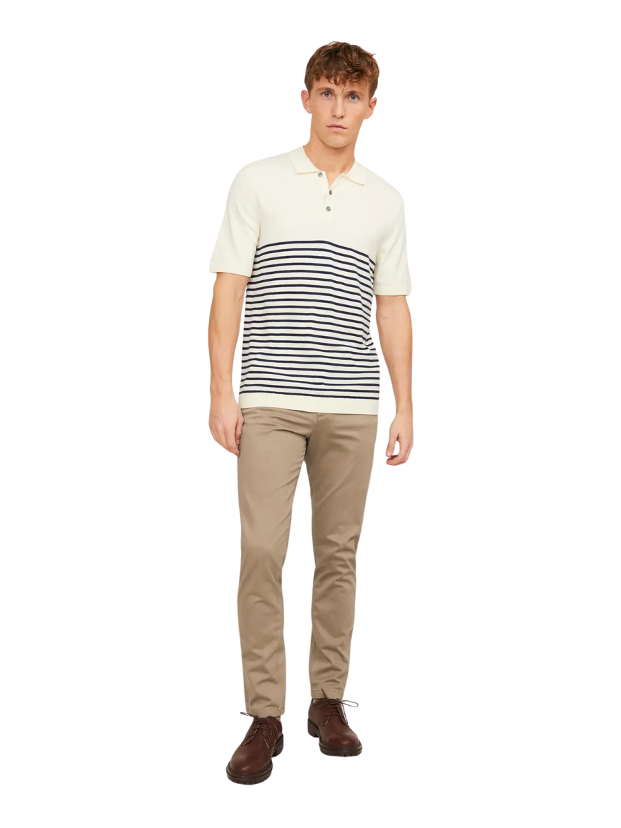 Pantalone "Bowie" Jack & Jones beige 12150160 Beige Jack & Jones 