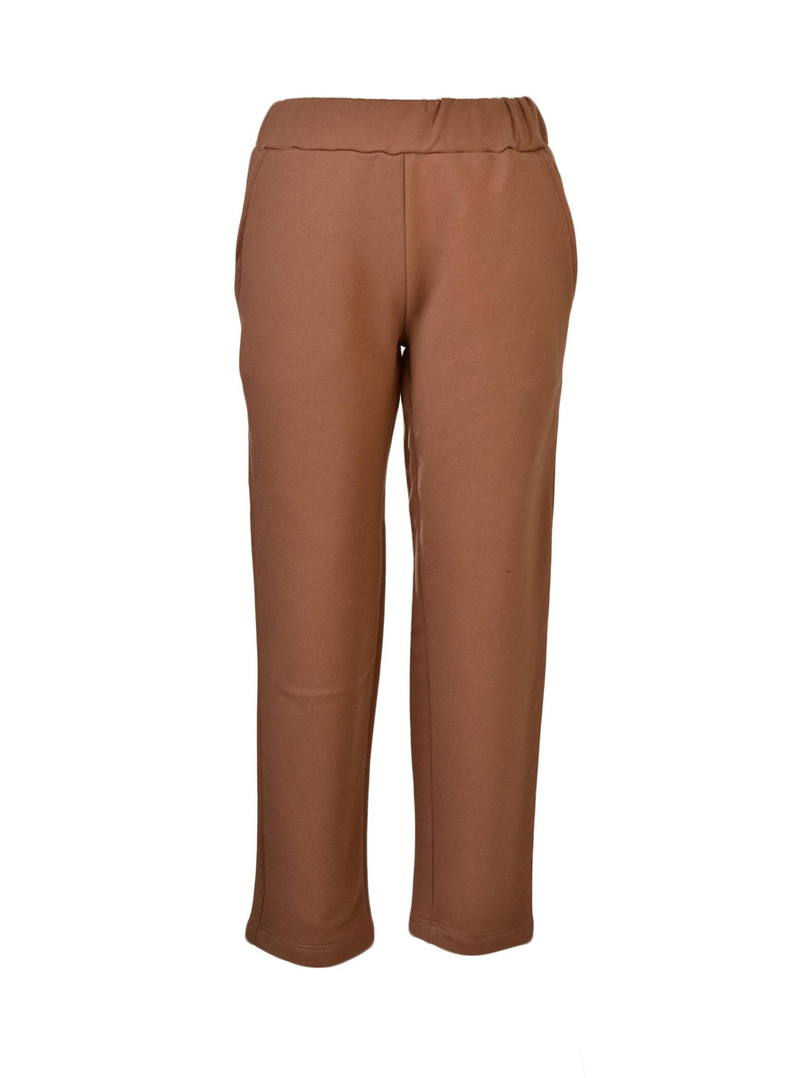 Pantalone tuta basic cuoio PF0795 CIO Vicolo 