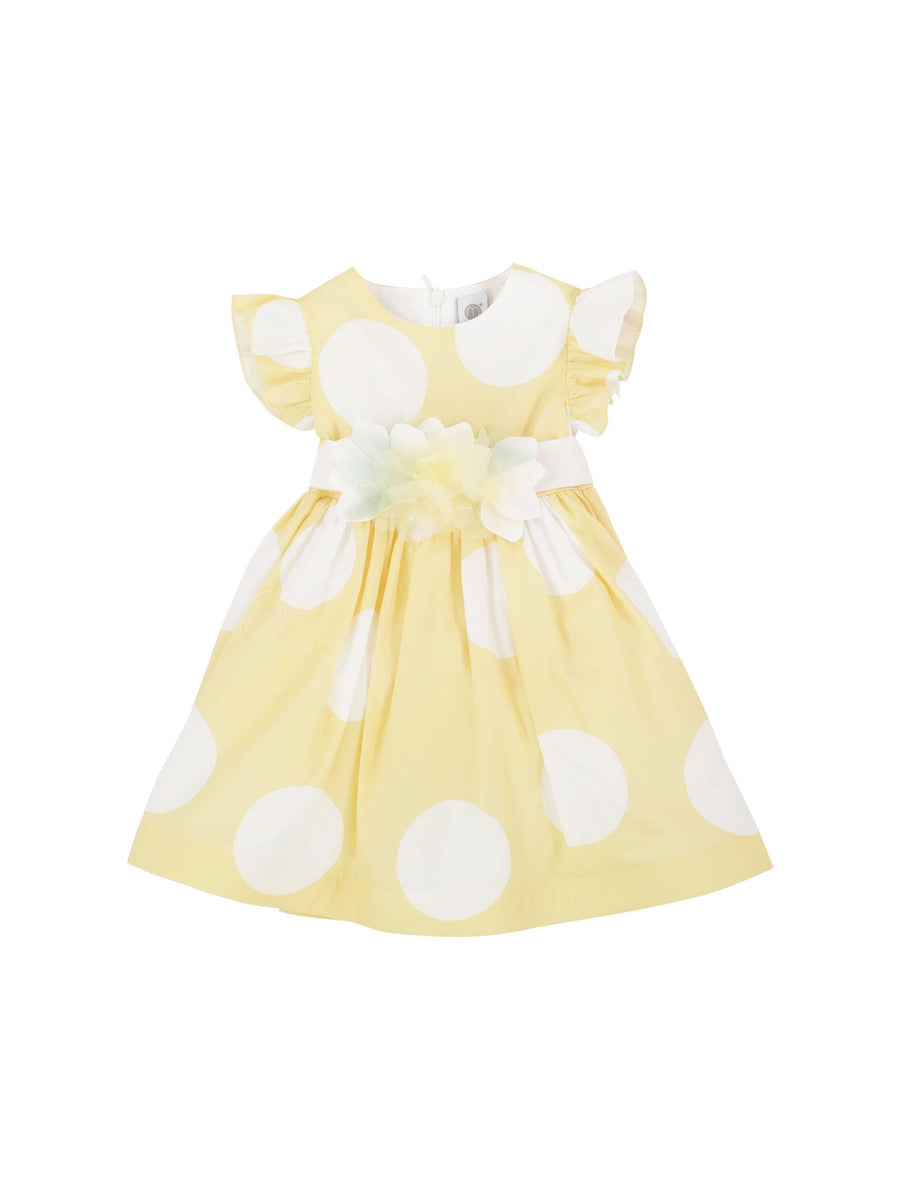 Abito giallo a pois EM805 C5016 Marlù 