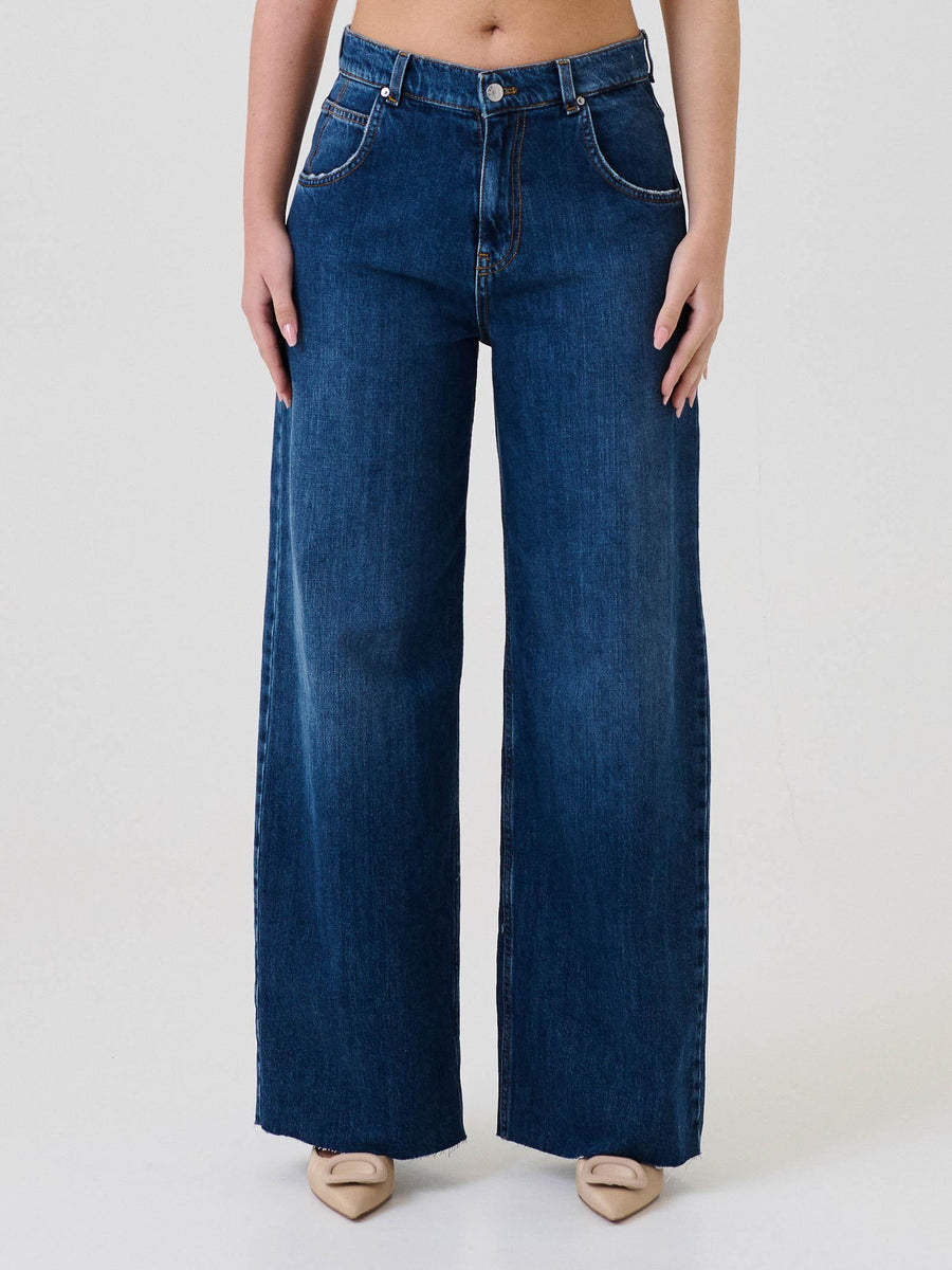 Jeans "Icon Mia" Vicolo blu scuro DF5073 DNM Vicolo 