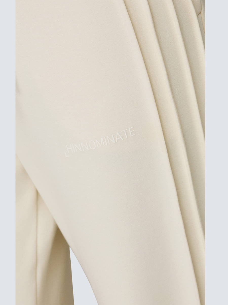 Pantalone dritto Hinnominate burro con nervature laterali HMABW01995 BI04 Hinnominate 