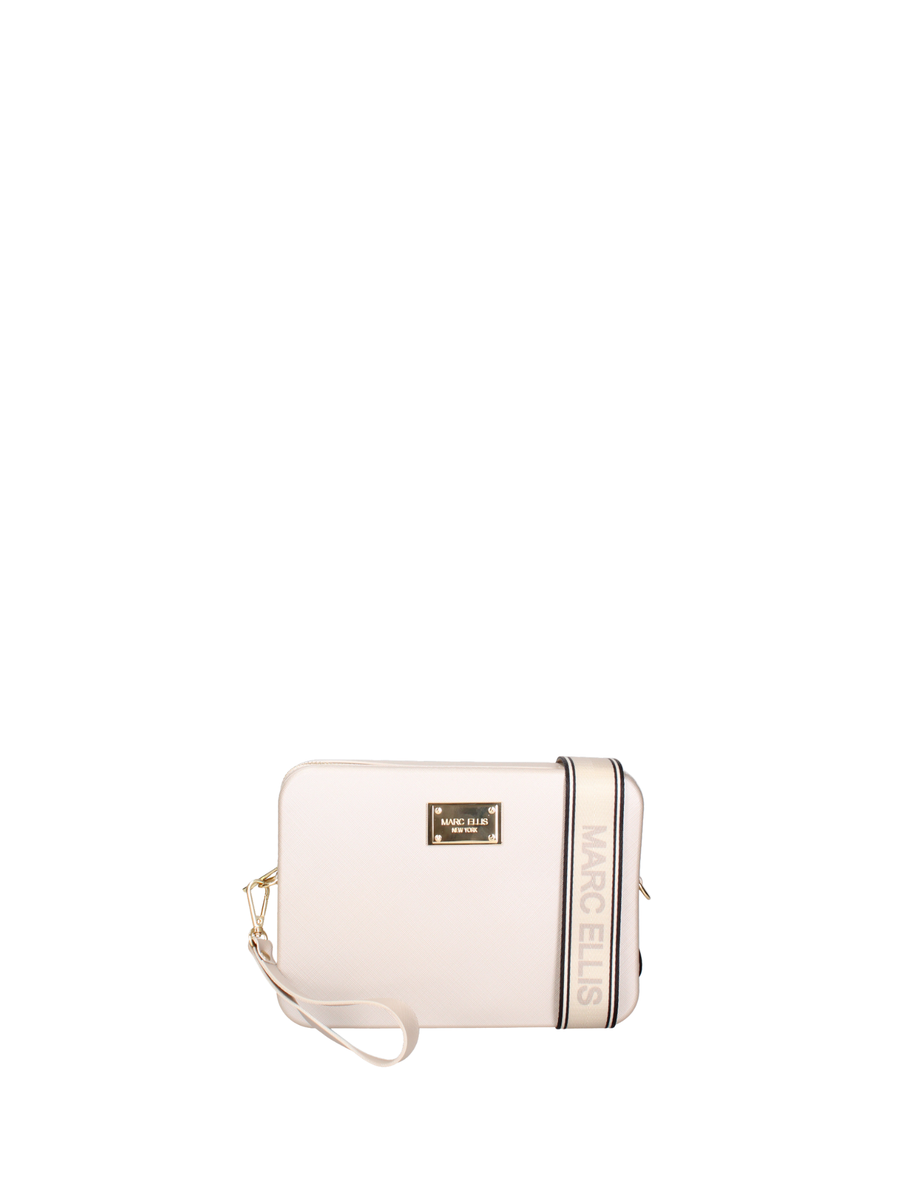 Borsa "Flat Flowe" Marc Ellis turtledove FLATFLOWE TURTLEDOVE / CDF Marc Ellis 