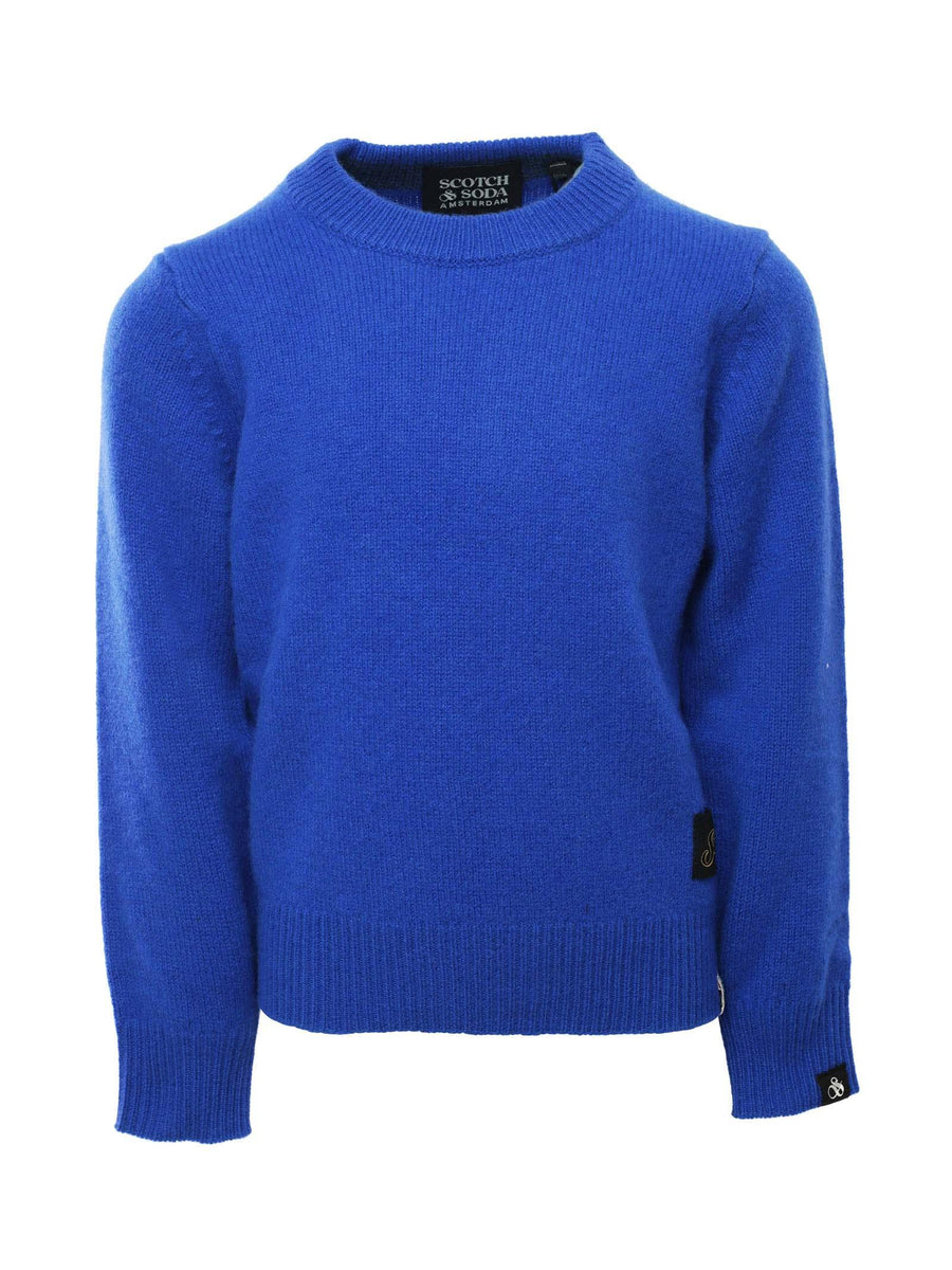 Maglioncino blu royal 167743 0009 Scotch & Soda 