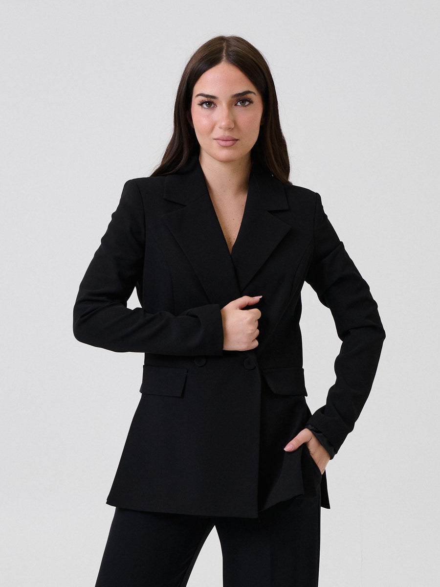 Giacca doppiopetto "Kadì" Armoire nera 25517 NERO Armoire 