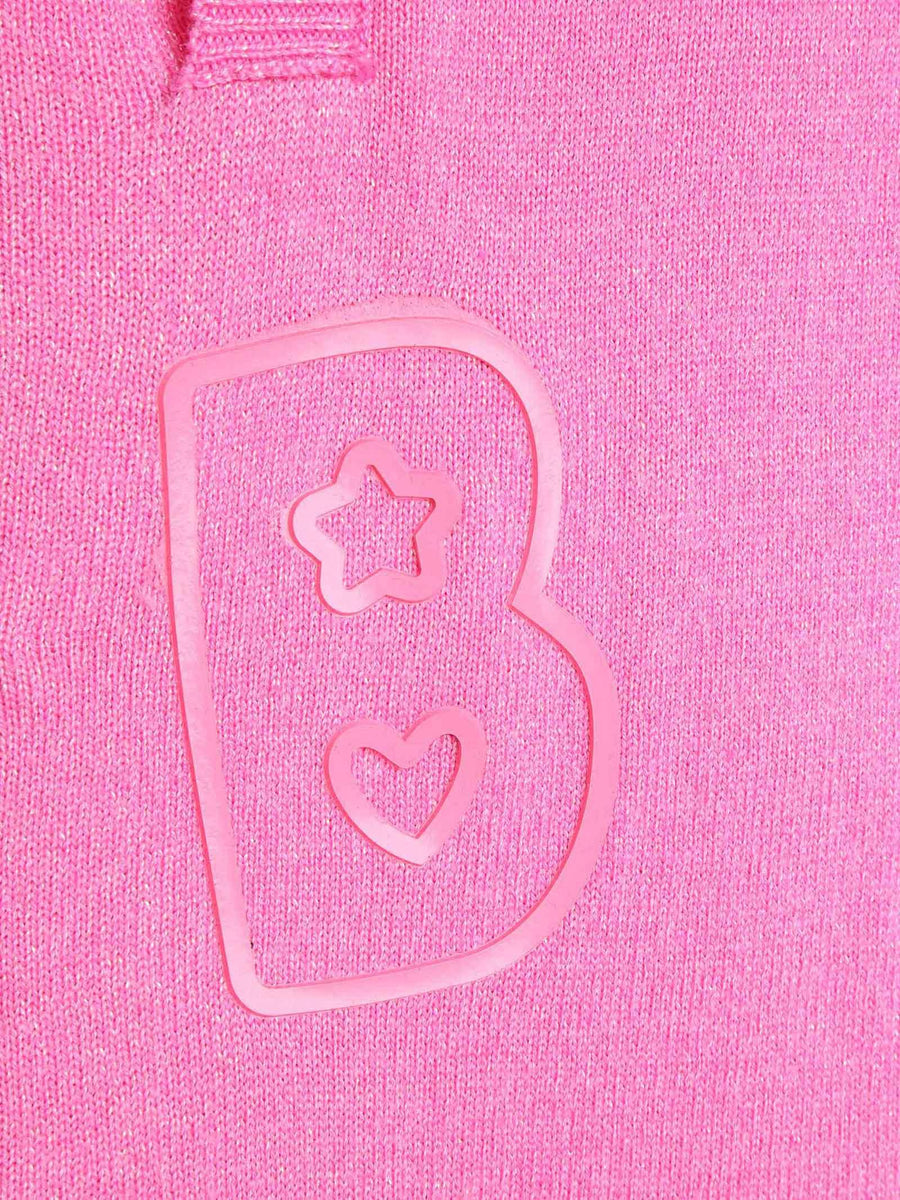 Pantalone in maglia rosa scuro U14696 47C Billie Blush 