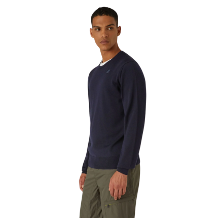Maglione "Sebastien Merino" K-Way blu scuro K2142EW K89 K-WAY 