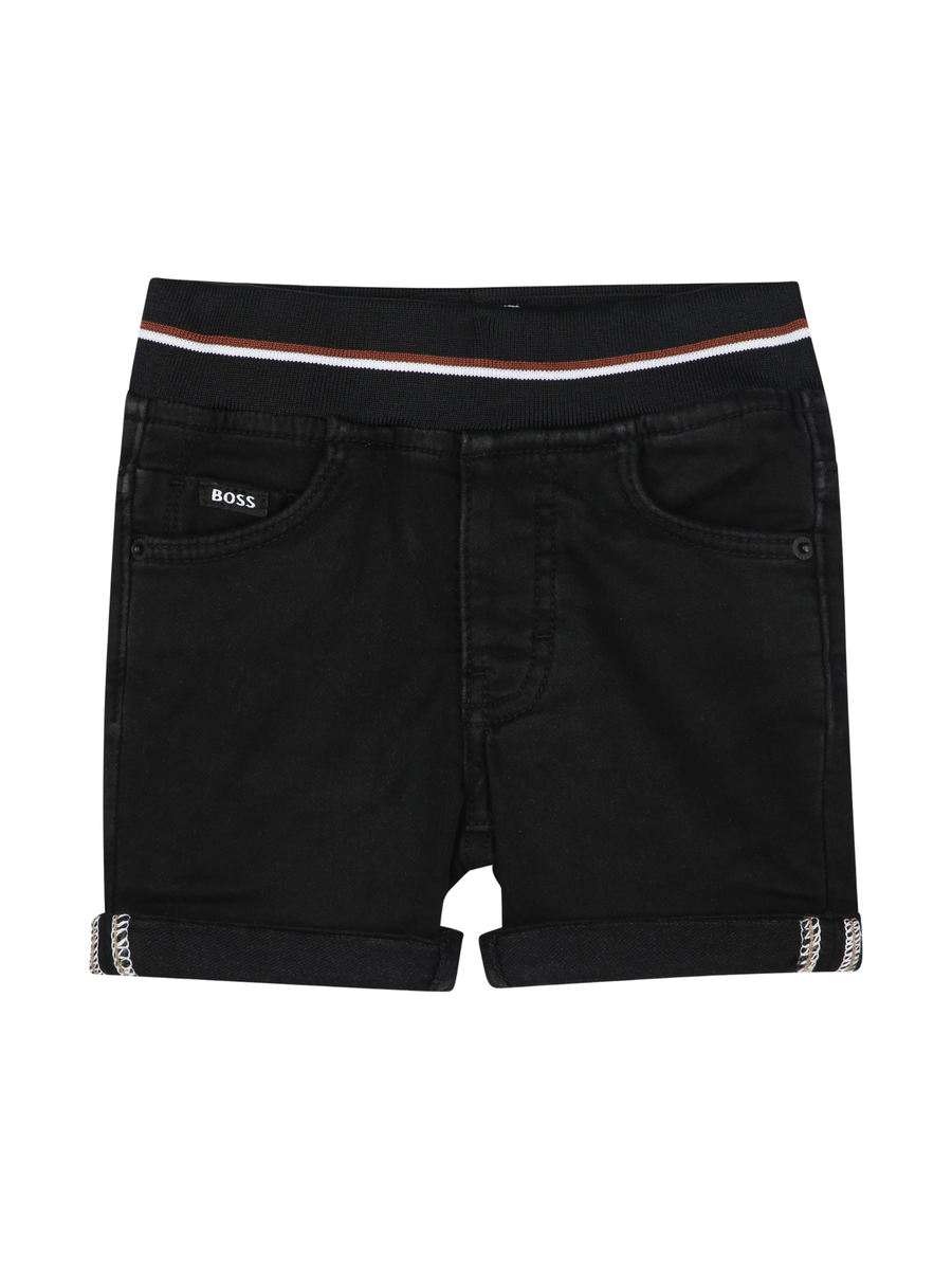 Shorts in jeans Boss nero in denim J52091 Z11 Boss 